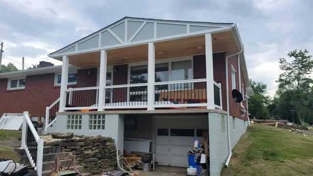 Siding project photo by KMA Carpentry