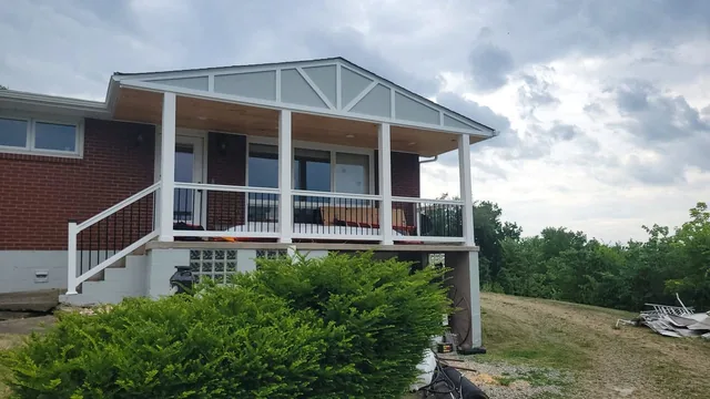 Siding project photo by KMA Carpentry