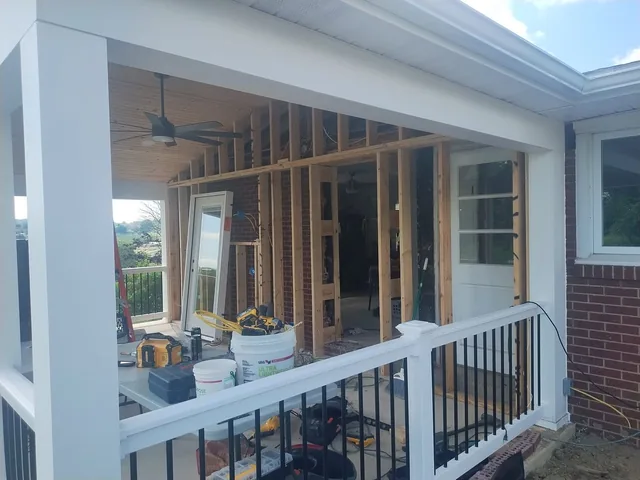 Siding project photo by KMA Carpentry