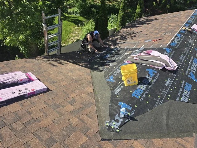 Siding project photo by KMA Carpentry