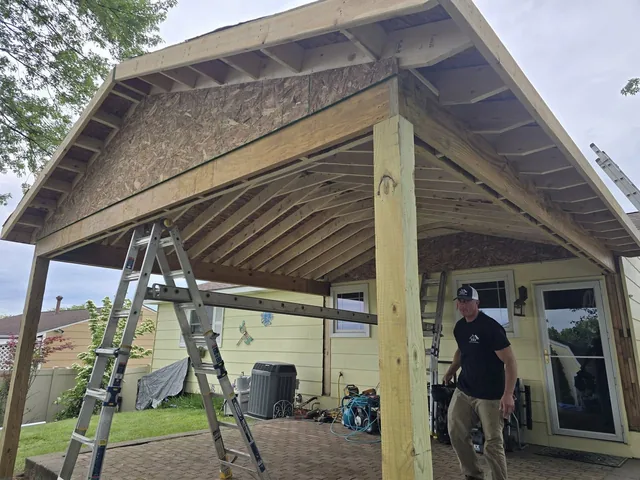 Siding project photo by KMA Carpentry
