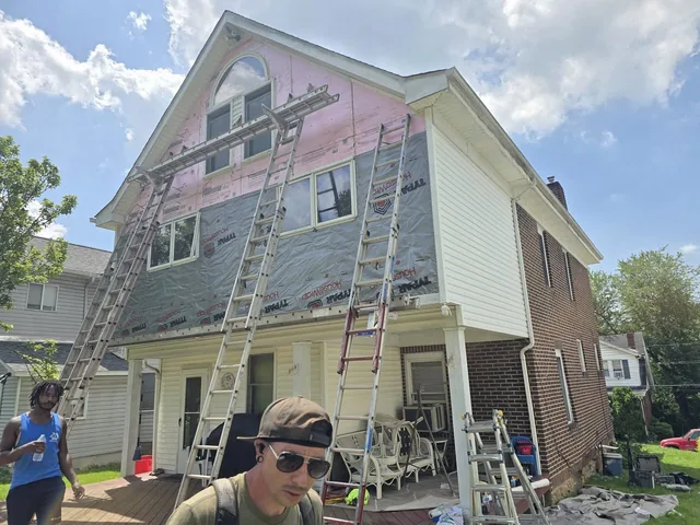 Siding project photo by KMA Carpentry
