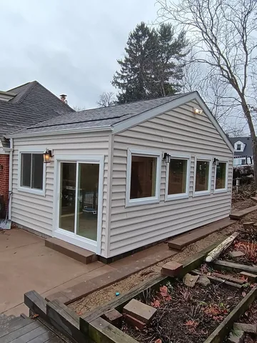 Porch roof project photo by KMA Carpentry