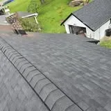 Newly installed asphalt shingle roof by KMA Carpentry