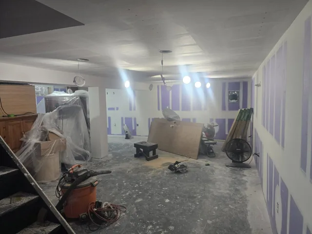 Basement project photo by KMA Carpentry
