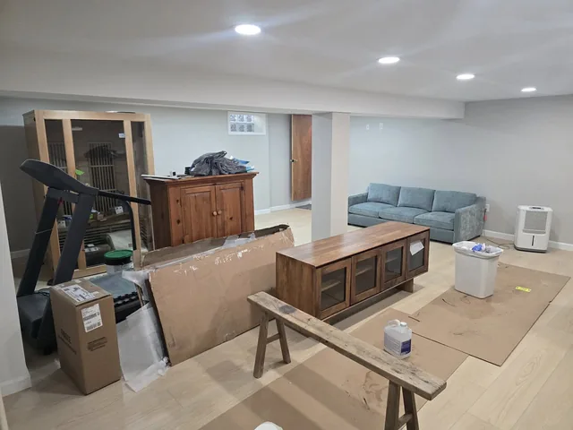Basement project photo by KMA Carpentry