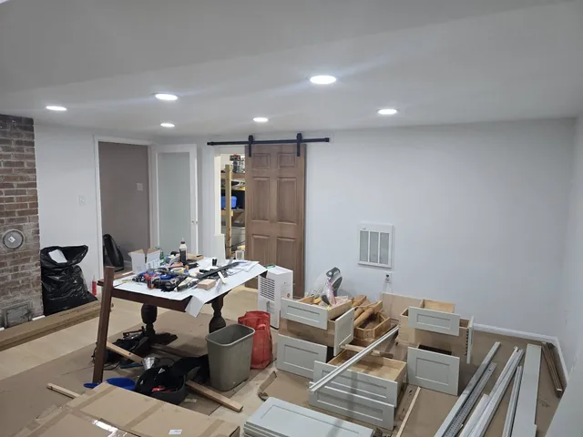 Basement project photo by KMA Carpentry