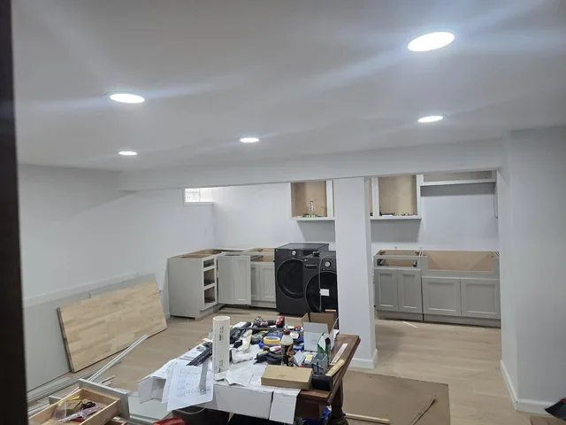 Basement project photo by KMA Carpentry