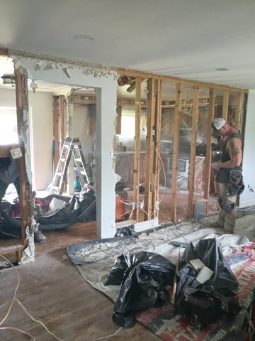 Home addition project photo by KMA Carpentry