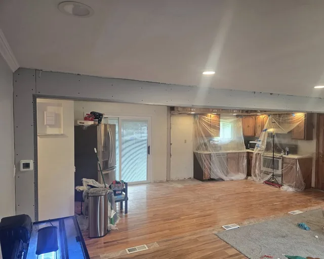 Home addition project photo by KMA Carpentry