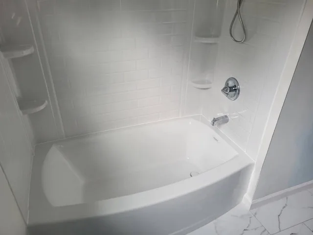 Bathroom project photo by KMA Carpentry