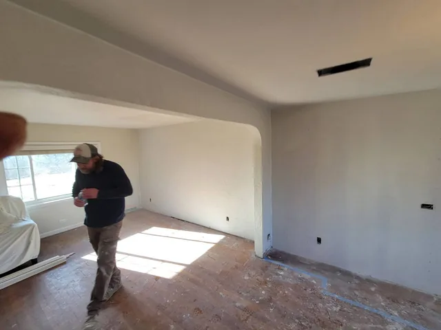 Home addition project photo by KMA Carpentry